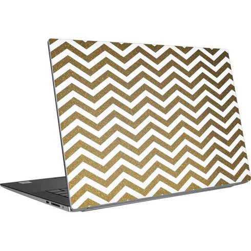 Gold Chevron Dell XPS Skin